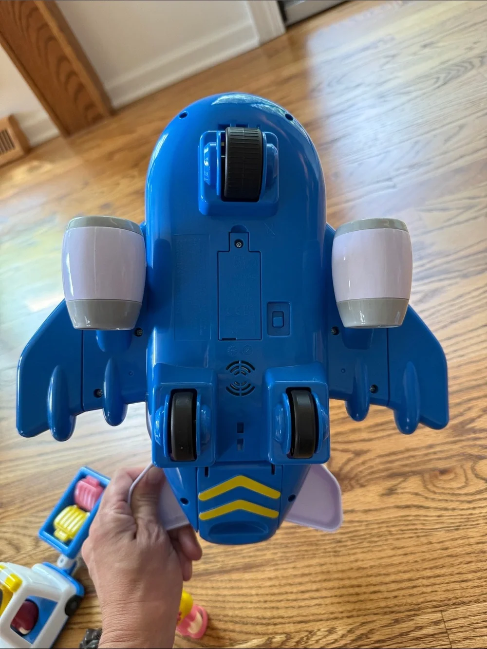 PlayGo Airplane Toy with Lights & Sounds, Openable Doors & Luggage